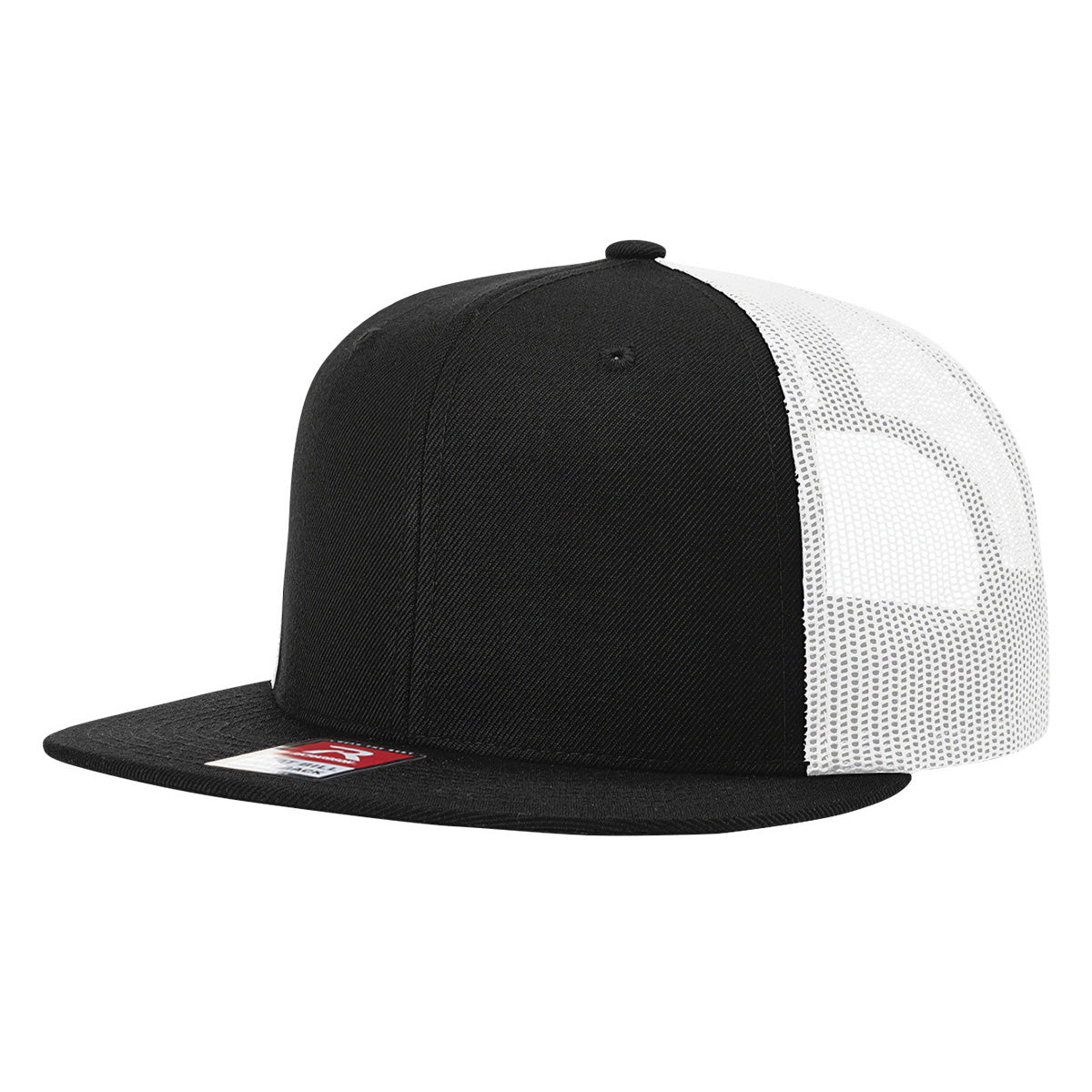 Richardson 511 Wool Blend Flat Bill Trucker — Custom Embroidered Hat