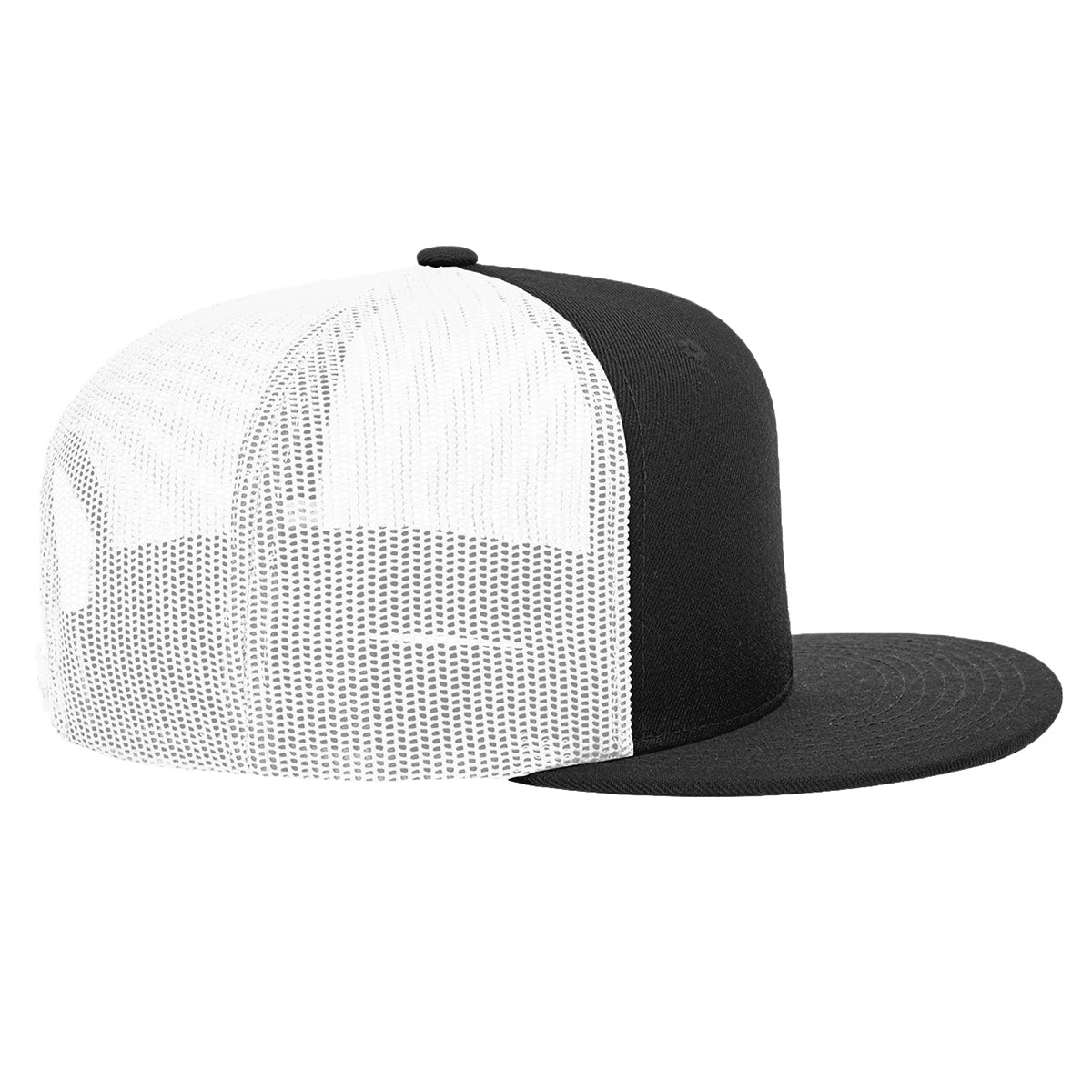 Richardson 511 Wool Blend Flat Bill Trucker — Custom Embroidered Hat