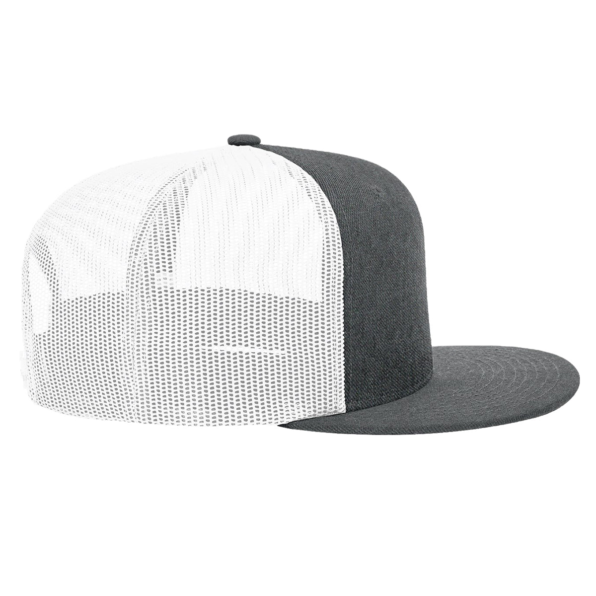 Richardson 511 Wool Blend Flat Bill Trucker — Custom Embroidered Hat