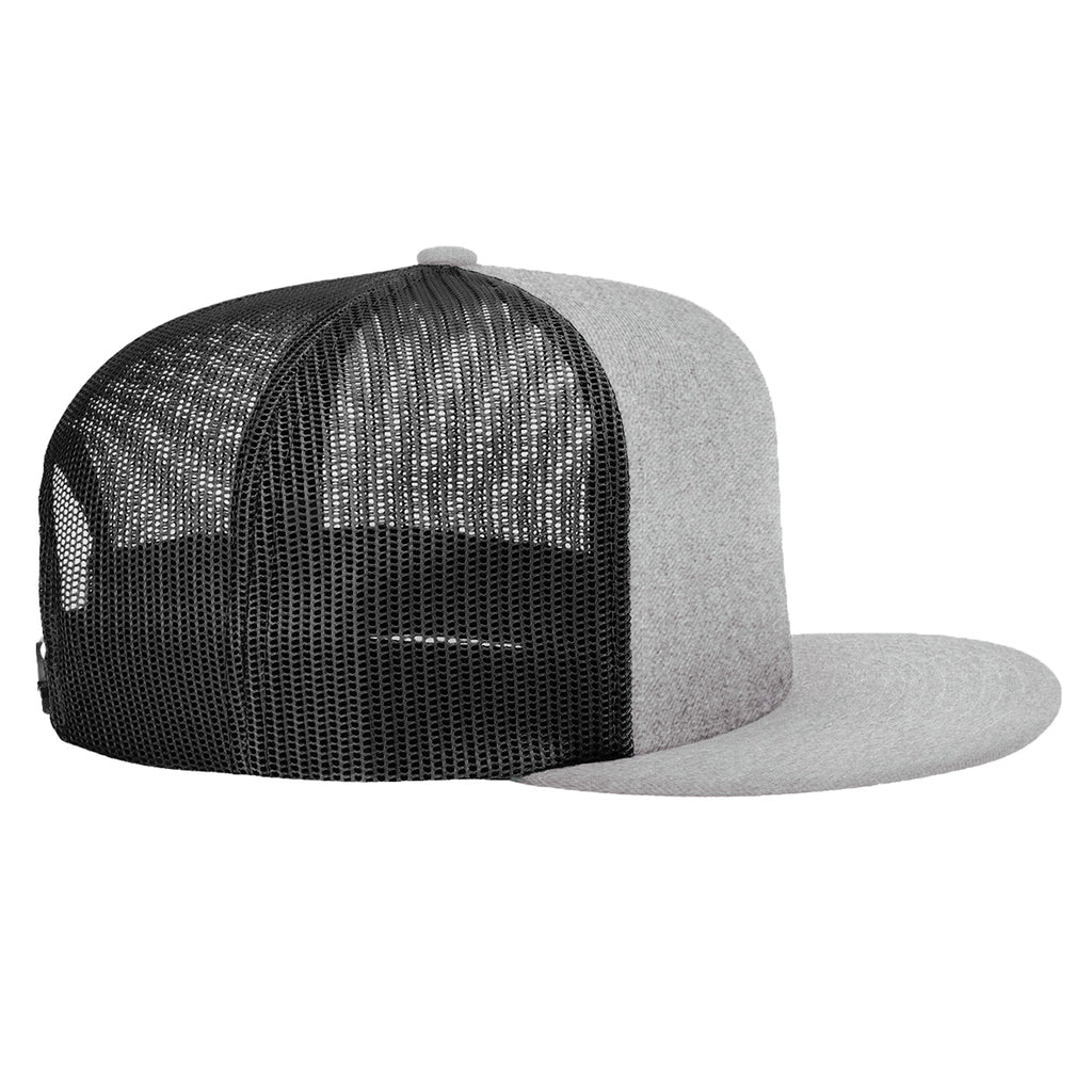 Richardson 511 Wool Blend Flat Bill Trucker — Custom Embroidered Hat