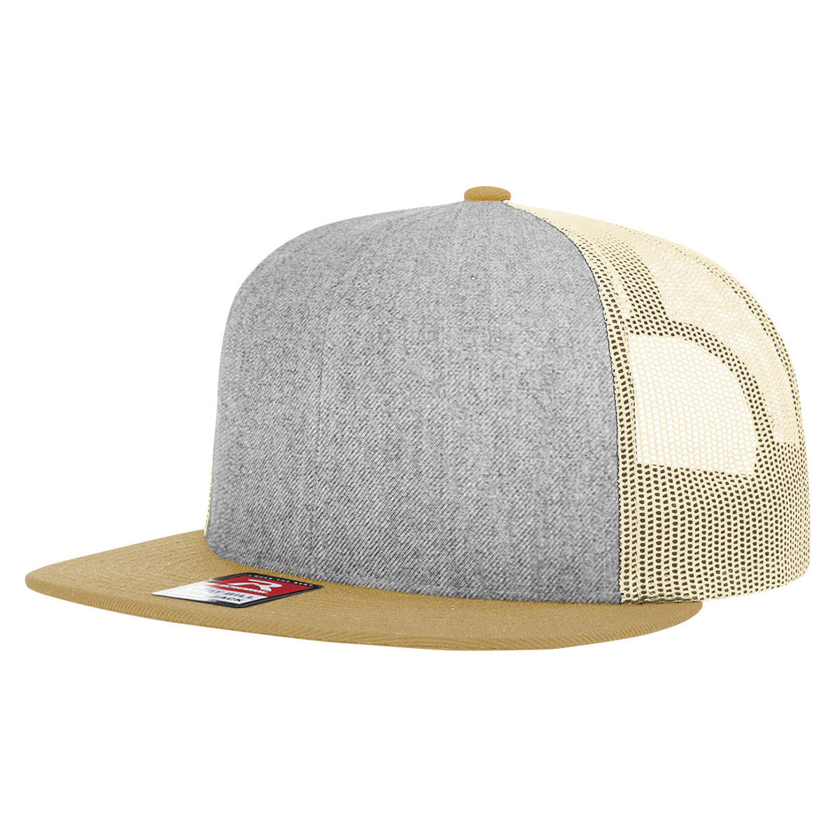 Richardson 511 Wool Blend Flat Bill Trucker — Custom Embroidered Hat