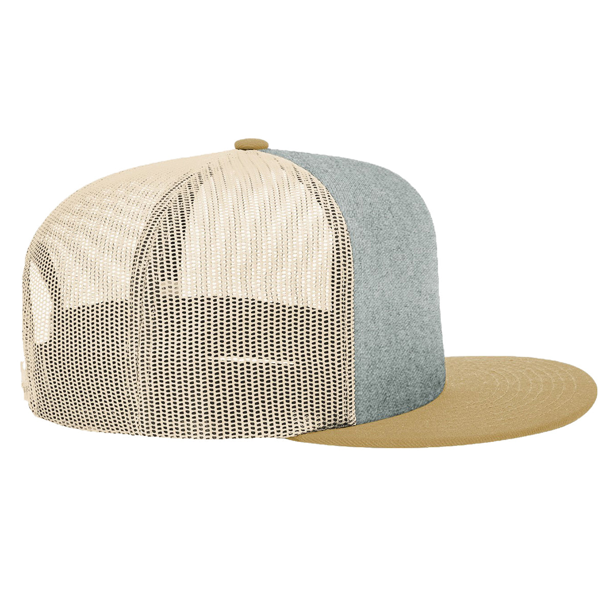 Richardson 511 Wool Blend Flat Bill Trucker — Custom Embroidered Hat