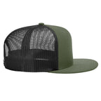 Richardson 511 Wool Blend Flat Bill Trucker — Custom Embroidered Hat