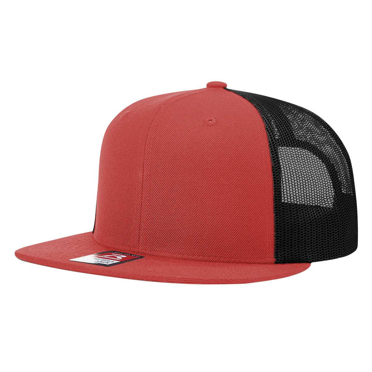 Richardson 511 Wool Blend Flat Bill Trucker — Custom Embroidered Hat