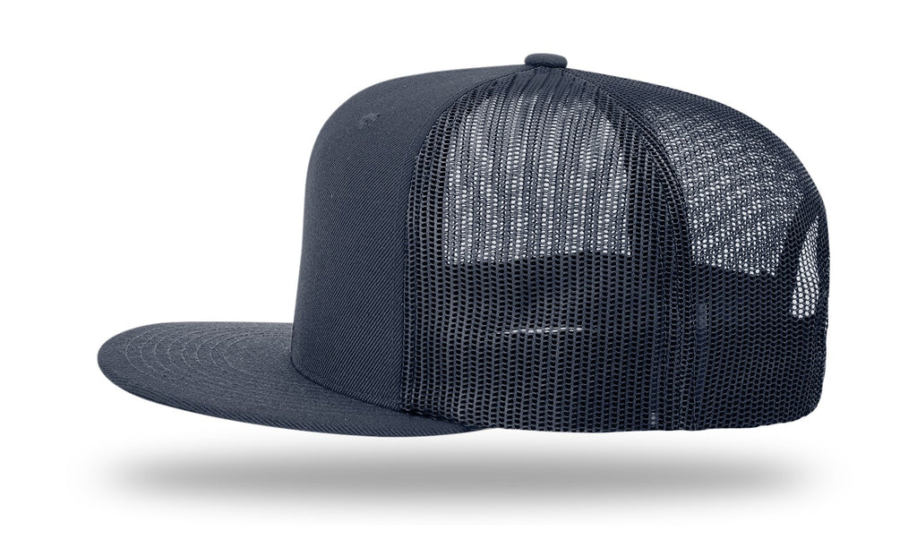Richardson 511 Wool Blend Flat Bill Trucker — Custom Embroidered Hat