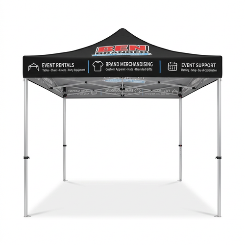 Custom 10' x 10' Printed Pop-Up Tent